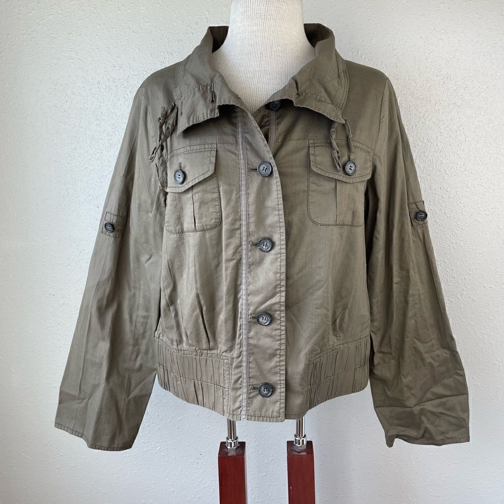 LOFT Utility Jacket Size L EUC